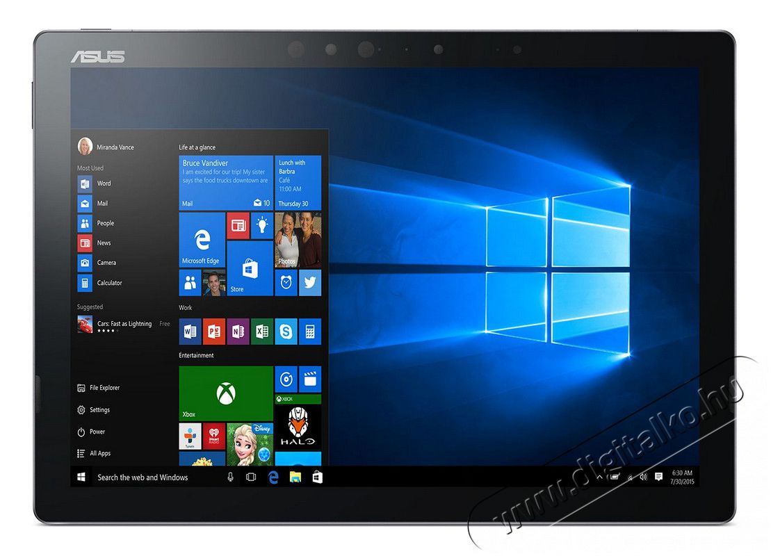 Asus Transformer 3 Pro T303UA-GN051T notebook Iroda és számítástechnika - Notebook - 322202