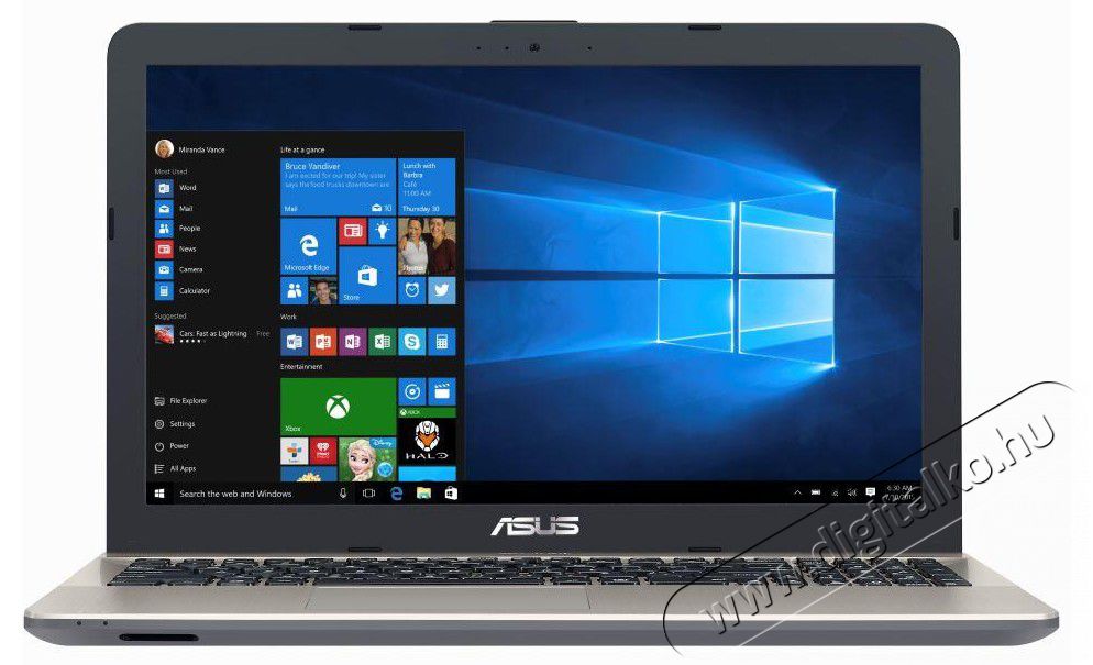 Asus VivoBook Max X541SA-XO137T notebook Iroda és számítástechnika - Notebook - 311378
