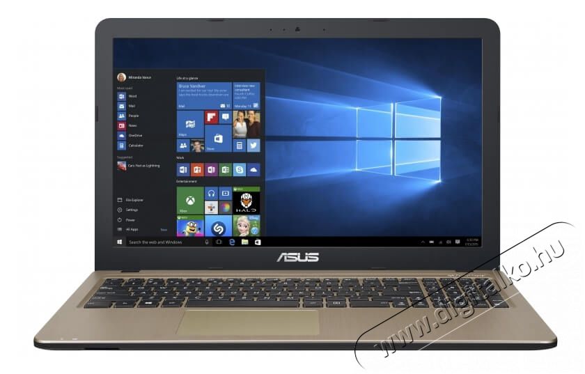Asus X Series VivoBook 15 X540NA-GQ249C laptop - fekete Egyéb - Nem forgalmazzuk ! - 347792