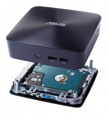 Asus VIVOMini UN68U 1E (UN68U-BM011M) Intel Acélkék asztali számítógép Iroda és számítástechnika - Asztali számítógép - 338389