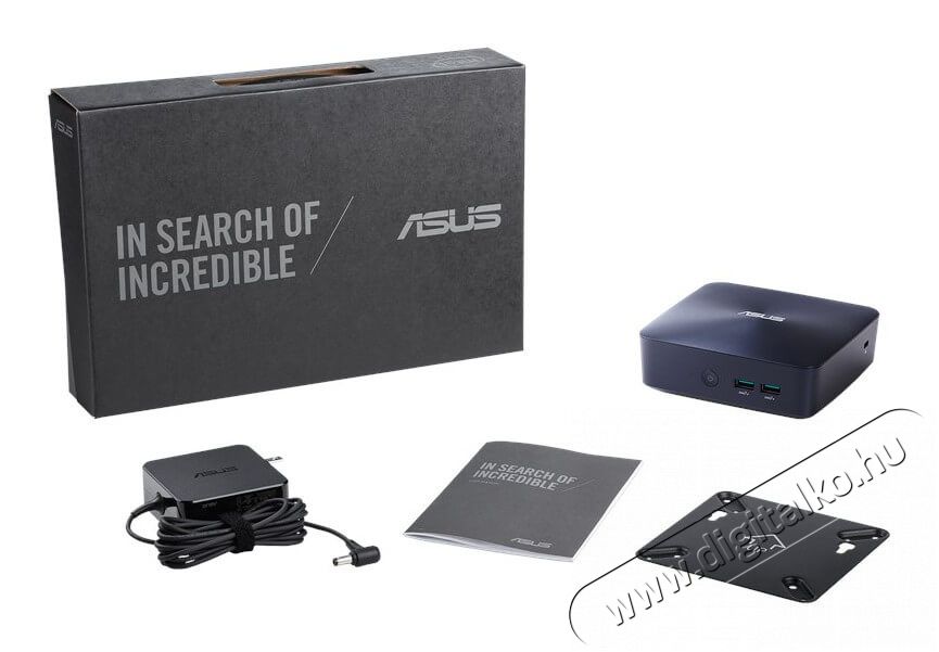 Asus VIVOMini UN68U 1E (UN68U-BM011M) Intel Acélkék asztali számítógép Iroda és számítástechnika - Asztali számítógép - 338389