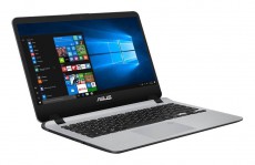 Asus X407UA-EB268T 14 FHD/Intel Core i3-6006U/8GB/256GB/Int. VGA/Win10/szürke laptop Egyéb - Nem forgalmazzuk ! - 343159