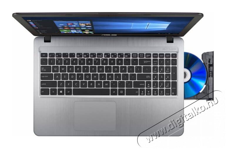 Asus X540LA-XX1032T 15,6/Intel Core i3-5005U/4GB/500GB/Int. VGA/Win10/ezüst laptop Egyéb - Nem forgalmazzuk ! - 332458