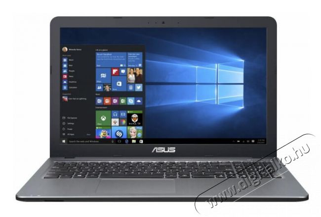 Asus X540LA-XX1032T 15,6/Intel Core i3-5005U/4GB/500GB/Int. VGA/Win10/ezüst laptop Egyéb - Nem forgalmazzuk ! - 332458