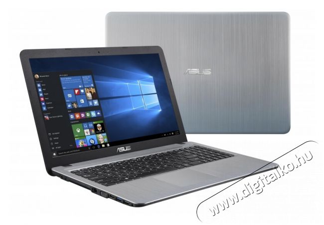Asus X540MA-GQ162T 15,6/Intel Celeron N4000/4GB/1TB/Int. VGA/Win10/ezüst laptop Egyéb - Nem forgalmazzuk ! - 347814