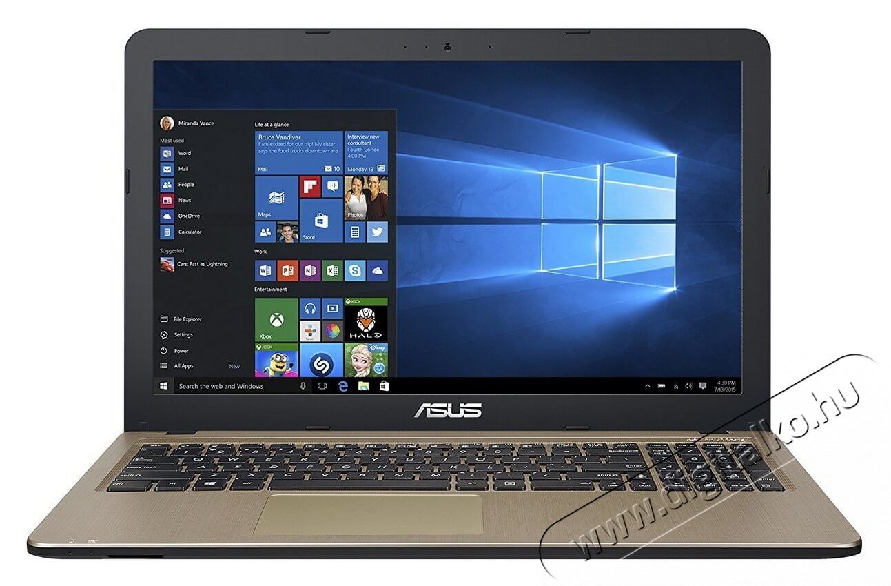 Asus X540MA-GQ173 15,6/Intel Pentium N5000/4GB/1TB/Int. VGA laptop - fekete Egy&eacute;b - Nem forgalmazzuk ! - 342213