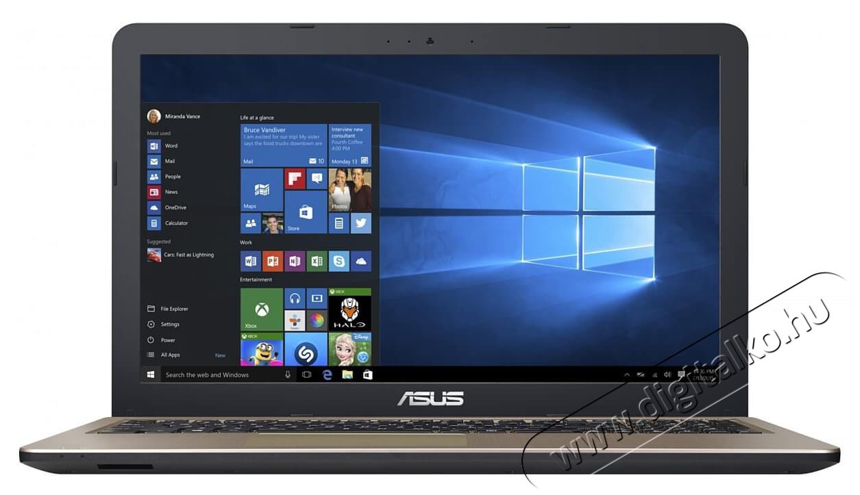 Asus X540NV-DM054 notebook Iroda és számítástechnika - Notebook - 336513
