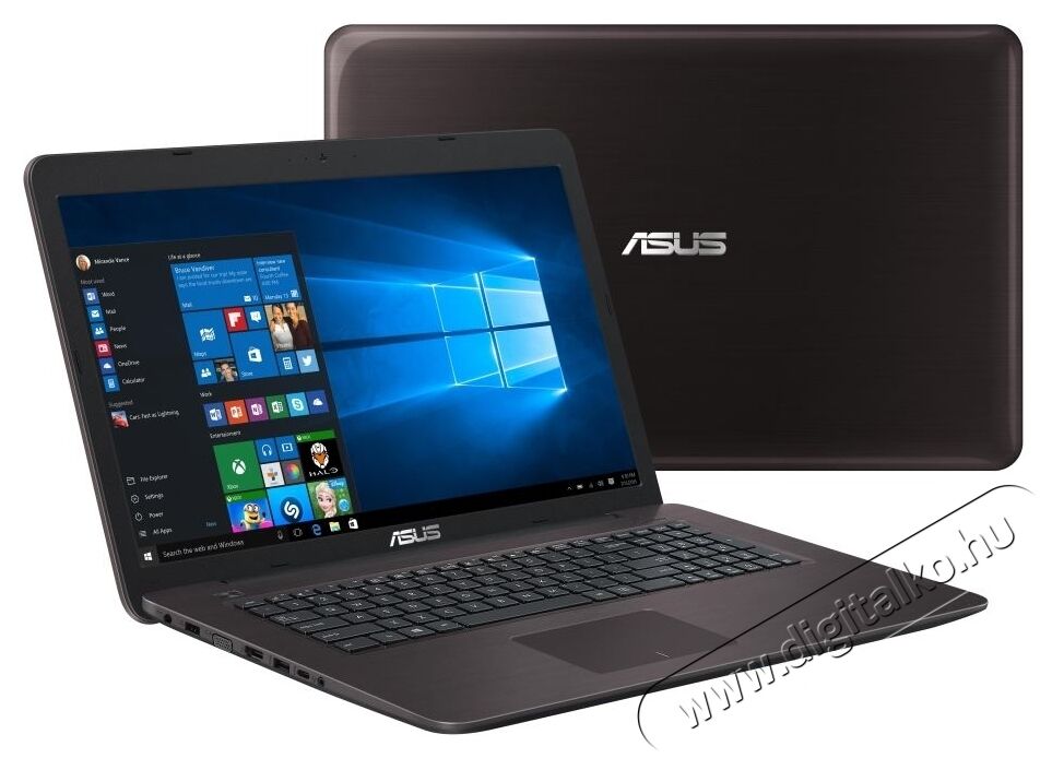 Asus X756UX-T4197D notebook Iroda és számítástechnika - Notebook - 310320
