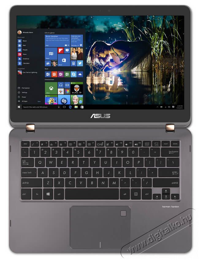Asus ZenBook Flip UX360UAK-C4205T notebook Iroda és számítástechnika - Notebook - 320115