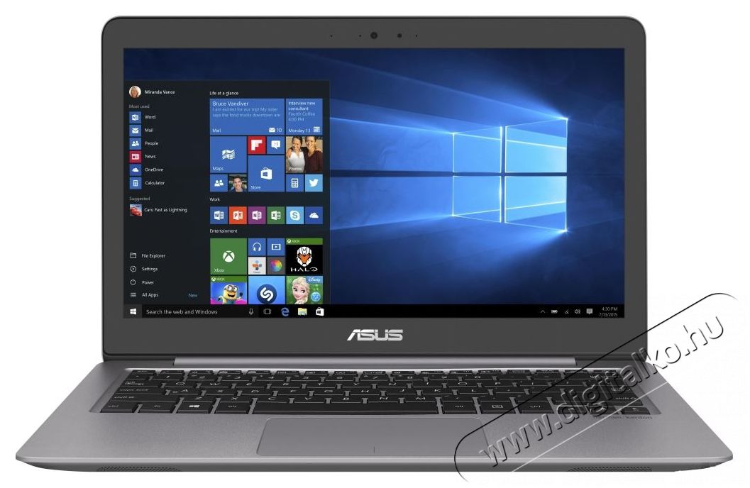 Asus ZenBook UX310UQ-GL050T notebook Iroda és számítástechnika - Notebook - 310328