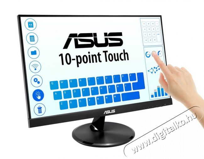 Asus VT229H LED HDMI érintőképernyős monitor Iroda és számítástechnika - Monitor - Érintőképernyős monitor - 347768