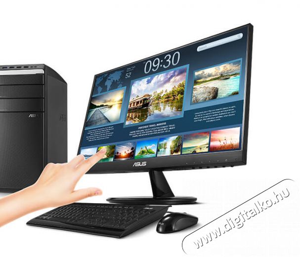 Asus VT229H LED HDMI érintőképernyős monitor Iroda és számítástechnika - Monitor - Érintőképernyős monitor - 347768