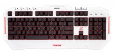 Asus Cerberus Arctic Gamer billentyűzet magyar kiosztás - fehér Iroda és számítástechnika - Billentyűzet / billentyűzet szett - Vezeték nélküli - 311318