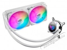 Asus ROG STRIX LC 240 RGB White Edition v&iacute;zhűt&eacute;ses processzorhűtő Iroda &eacute;s sz&aacute;m&iacute;t&aacute;stechnika - Sz&aacute;m&iacute;t&oacute;g&eacute;p tartoz&eacute;k - Processzor - 379510