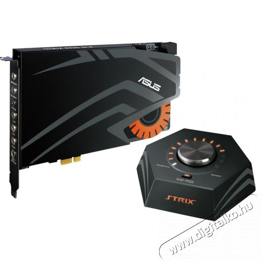 Asus SOUND CARD Strix Raid Pro PCIe hangk&aacute;rtya Iroda &eacute;s sz&aacute;m&iacute;t&aacute;stechnika - Sz&aacute;m&iacute;t&oacute;g&eacute;p tartoz&eacute;k - Hangk&aacute;rtya - 380732