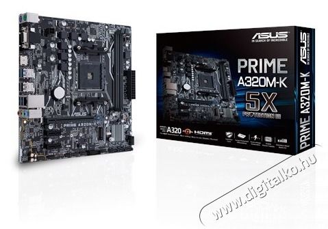 Asus PRIME A320M-K AMD A320 SocketAM4 mATX alaplap Iroda &eacute;s sz&aacute;m&iacute;t&aacute;stechnika - Egy&eacute;b sz&aacute;m&iacute;t&aacute;stechnikai term&eacute;k - 387525