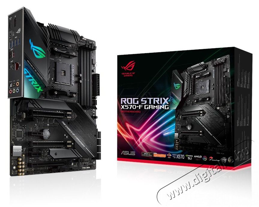 Asus ROG STRIX X570-F GAMING AMD X570 SocketAM4 ATX alaplap Iroda &eacute;s sz&aacute;m&iacute;t&aacute;stechnika - Egy&eacute;b sz&aacute;m&iacute;t&aacute;stechnikai term&eacute;k - 387911