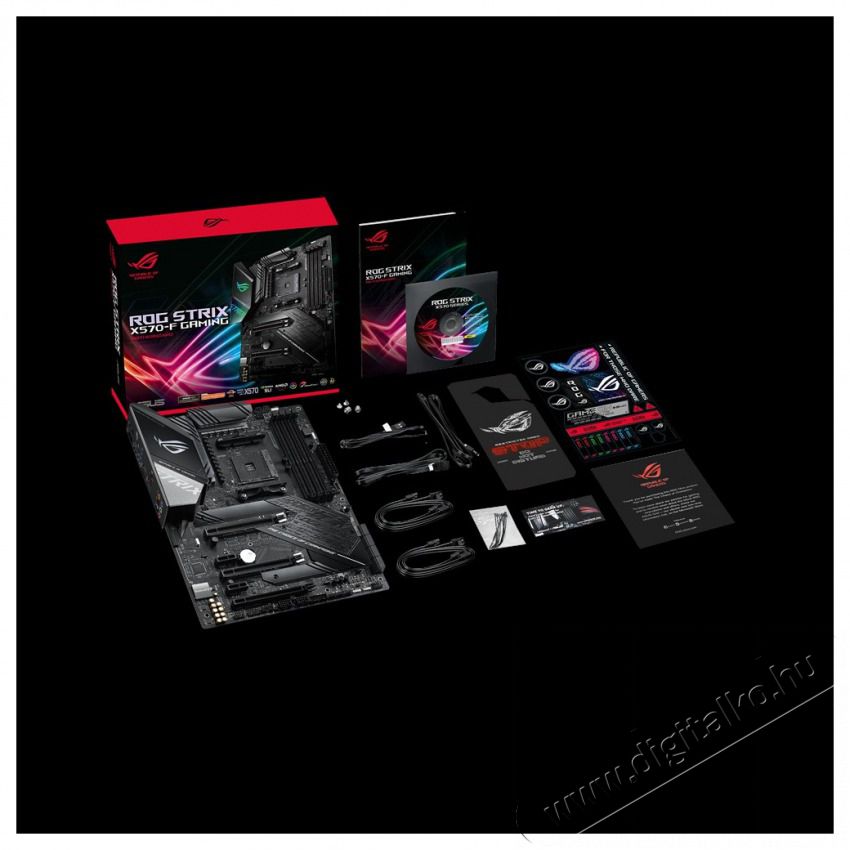 Asus ROG STRIX X570-F GAMING AMD X570 SocketAM4 ATX alaplap Iroda &eacute;s sz&aacute;m&iacute;t&aacute;stechnika - Egy&eacute;b sz&aacute;m&iacute;t&aacute;stechnikai term&eacute;k - 387911