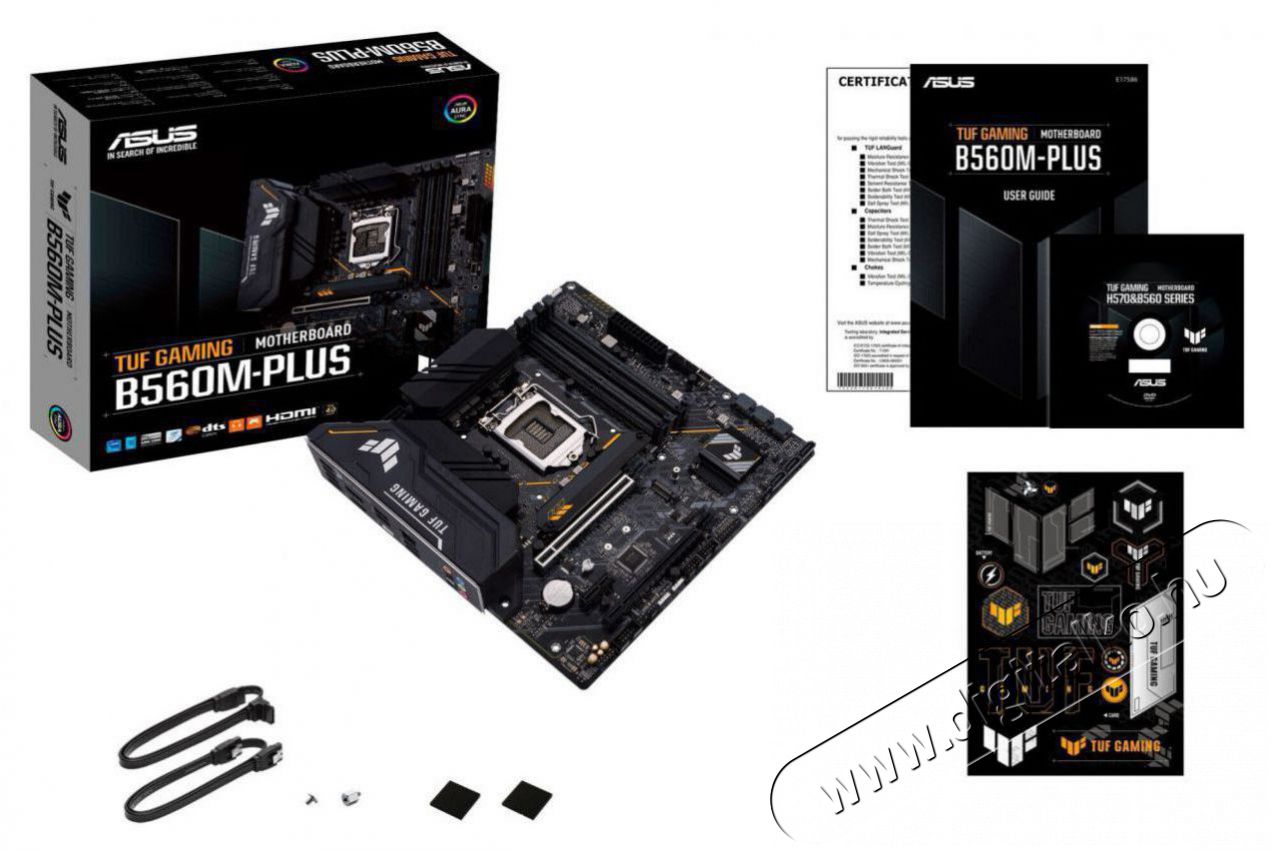 Asus TUF GAMING B560M-PLUS WIFI Intel B560 LGA1200 mATX alaplap Iroda &eacute;s sz&aacute;m&iacute;t&aacute;stechnika - Egy&eacute;b sz&aacute;m&iacute;t&aacute;stechnikai term&eacute;k - 386734