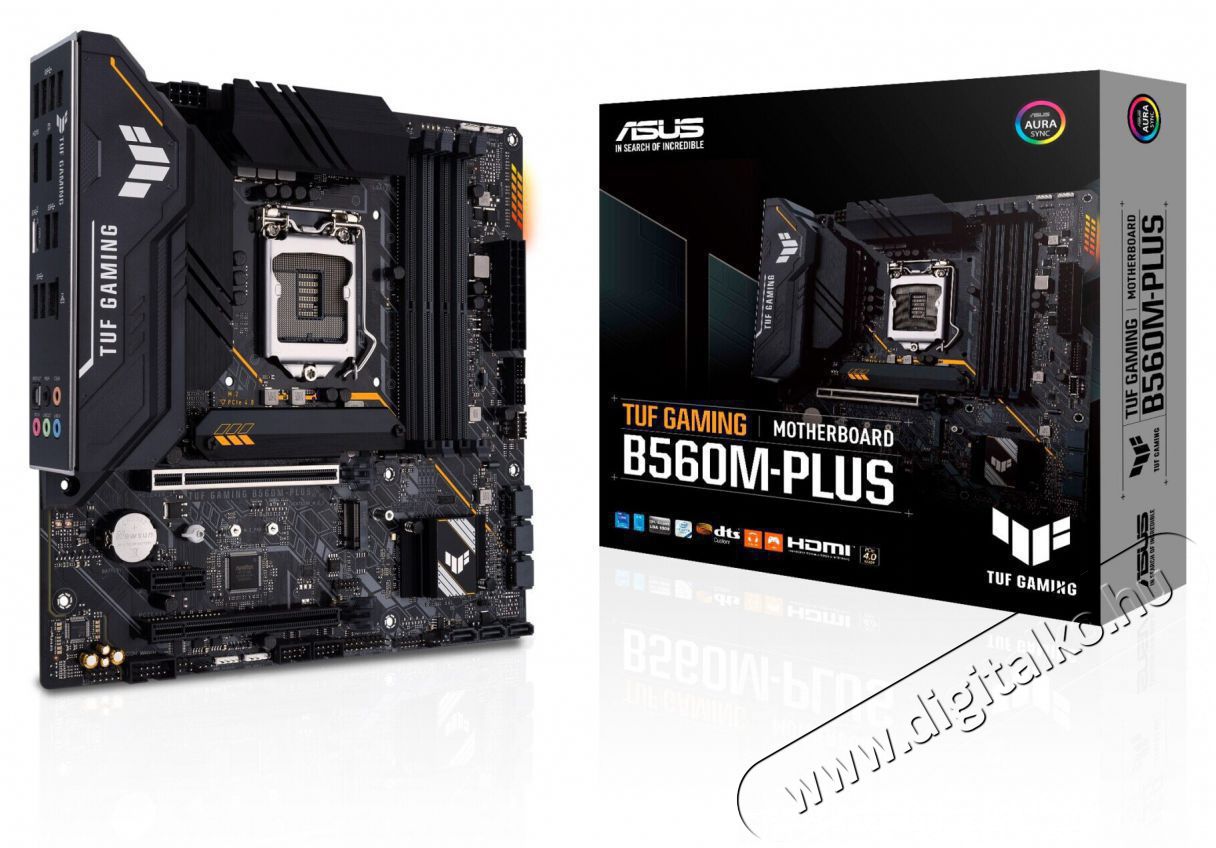 Asus TUF GAMING B560M-PLUS WIFI Intel B560 LGA1200 mATX alaplap Iroda &eacute;s sz&aacute;m&iacute;t&aacute;stechnika - Egy&eacute;b sz&aacute;m&iacute;t&aacute;stechnikai term&eacute;k - 386734