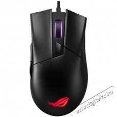 Asus ROG Gladius II Core fekete gamer egér Iroda és számítástechnika - Egér - Vezetékes egér - 385284