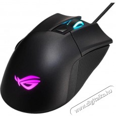 Asus ROG Gladius II Core fekete gamer egér Iroda és számítástechnika - Egér - Vezetékes egér - 385284