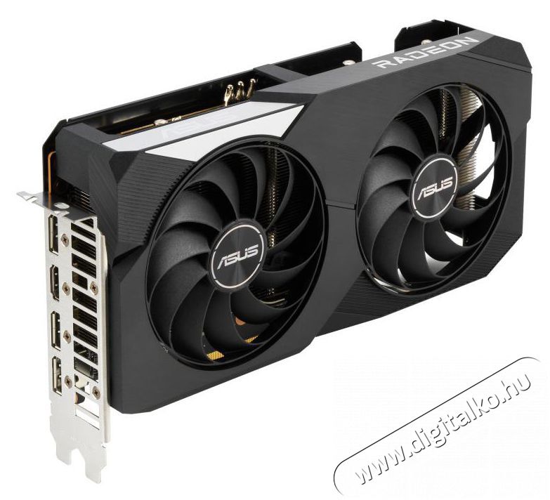 Asus DUAL-RX6600XT-O8G AMD 8GB GDDR6 128bit PCIe videok&aacute;rtya Iroda &eacute;s sz&aacute;m&iacute;t&aacute;stechnika - Egy&eacute;b sz&aacute;m&iacute;t&aacute;stechnikai term&eacute;k - 387314