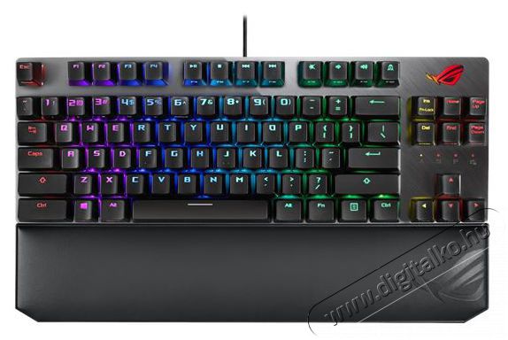 Asus ROG STRIX SCOPE NX TKL HUN RGB mechanikus gamer billentyűzet Iroda &eacute;s sz&aacute;m&iacute;t&aacute;stechnika - Billentyűzet / billentyűzet szett - Vezet&eacute;kes - 384846