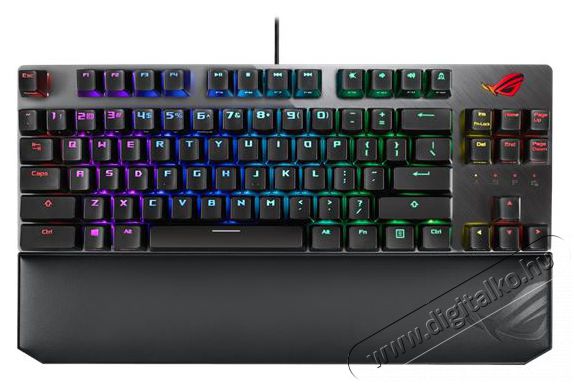 Asus ROG STRIX SCOPE NX TKL HUN RGB mechanikus gamer billentyűzet Iroda &eacute;s sz&aacute;m&iacute;t&aacute;stechnika - Billentyűzet / billentyűzet szett - Vezet&eacute;kes - 384846