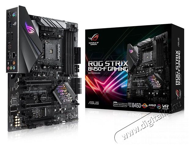 Asus ROG STRIX B450-F GAMING AMD B450 SocketAM4 ATX alaplap Iroda &eacute;s sz&aacute;m&iacute;t&aacute;stechnika - Egy&eacute;b sz&aacute;m&iacute;t&aacute;stechnikai term&eacute;k - 399864