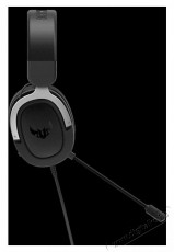 Asus TUF GAMING H3 fekete-acélszürke gamer headset Mobil / Kommunikáció / Smart - Mobiltelefon kiegészítő / tok - Headset - 385087