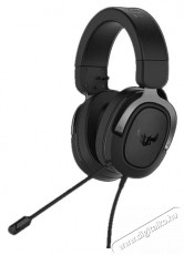 Asus TUF GAMING H3 fekete-acélszürke gamer headset Mobil / Kommunikáció / Smart - Mobiltelefon kiegészítő / tok - Headset - 385087