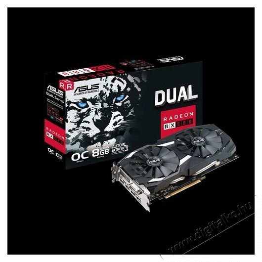 Asus DUAL-RX580-O8G AMD 8GB GDDR5 256bit PCI-E videok&aacute;rtya Iroda &eacute;s sz&aacute;m&iacute;t&aacute;stechnika - Egy&eacute;b sz&aacute;m&iacute;t&aacute;stechnikai term&eacute;k - 405372