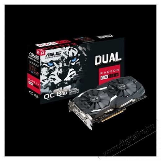 Asus DUAL-RX580-O8G AMD 8GB GDDR5 256bit PCI-E videok&aacute;rtya Iroda &eacute;s sz&aacute;m&iacute;t&aacute;stechnika - Egy&eacute;b sz&aacute;m&iacute;t&aacute;stechnikai term&eacute;k - 405372