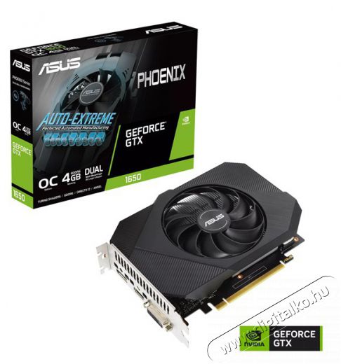 Asus PH-GTX1650-O4GD6-P V2 nVidia 4GB GDDR6 128bit PCIe videok&aacute;rtya Iroda &eacute;s sz&aacute;m&iacute;t&aacute;stechnika - Egy&eacute;b sz&aacute;m&iacute;t&aacute;stechnikai term&eacute;k - 403948