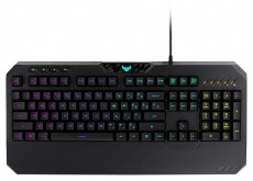 Asus TUF Gaming K5 HUN vil&aacute;g&iacute;t&oacute; mechanikus billentyűzet Iroda &eacute;s sz&aacute;m&iacute;t&aacute;stechnika - Billentyűzet / billentyűzet szett - Vezet&eacute;kes - 412062