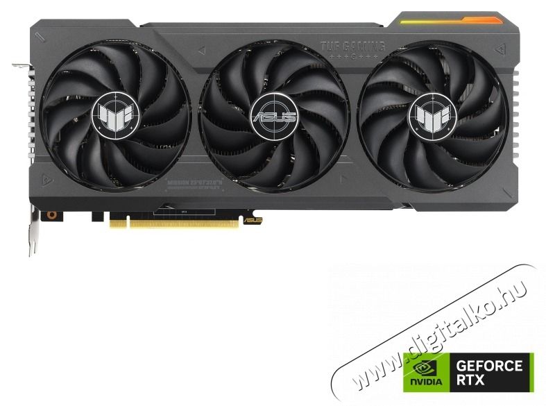 Asus TUF-RTX4070TI-O12G-GAMING nVidia 12GB GDDR6X 192bit PCIe vide&oacute;k&aacute;rtya Iroda &eacute;s sz&aacute;m&iacute;t&aacute;stechnika - Egy&eacute;b sz&aacute;m&iacute;t&aacute;stechnikai term&eacute;k - 412173