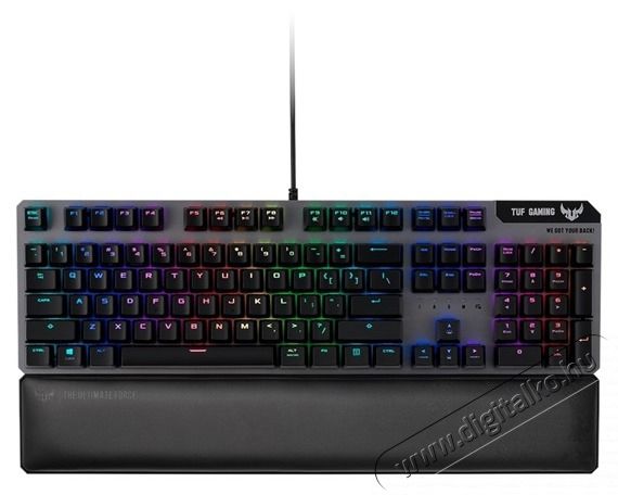 Asus TUF GAMING K7 HUN mechanikus gamer billentyűzet Iroda &eacute;s sz&aacute;m&iacute;t&aacute;stechnika - Billentyűzet / billentyűzet szett - Vezet&eacute;kes - 412947