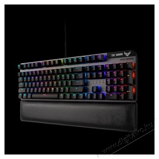 Asus TUF GAMING K7 HUN mechanikus gamer billentyűzet Iroda &eacute;s sz&aacute;m&iacute;t&aacute;stechnika - Billentyűzet / billentyűzet szett - Vezet&eacute;kes - 412947