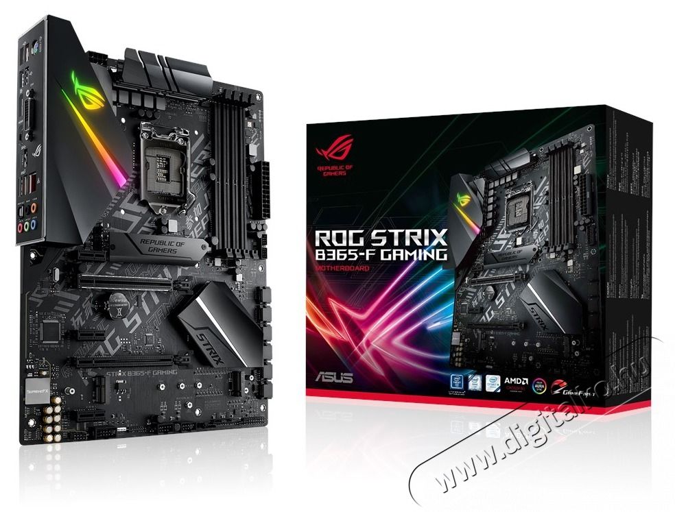Asus ROG STRIX B365-F GAMING Intel B365 LGA1151 ATX alaplap Iroda &eacute;s sz&aacute;m&iacute;t&aacute;stechnika - Egy&eacute;b sz&aacute;m&iacute;t&aacute;stechnikai term&eacute;k - 418534