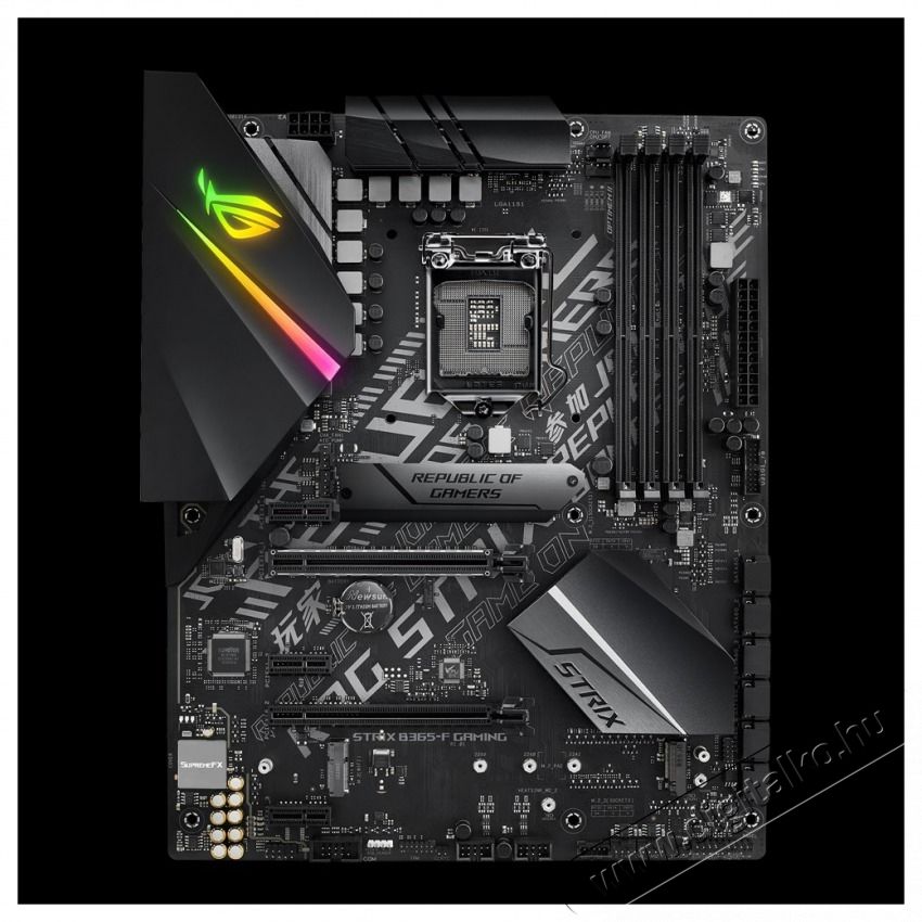 Asus ROG STRIX B365-F GAMING Intel B365 LGA1151 ATX alaplap Iroda &eacute;s sz&aacute;m&iacute;t&aacute;stechnika - Egy&eacute;b sz&aacute;m&iacute;t&aacute;stechnikai term&eacute;k - 418534