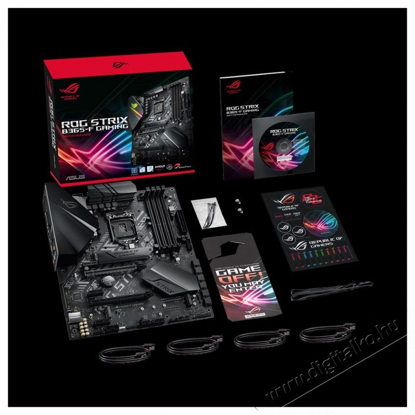 Asus ROG STRIX B365-F GAMING Intel B365 LGA1151 ATX alaplap Iroda &eacute;s sz&aacute;m&iacute;t&aacute;stechnika - Egy&eacute;b sz&aacute;m&iacute;t&aacute;stechnikai term&eacute;k - 418534