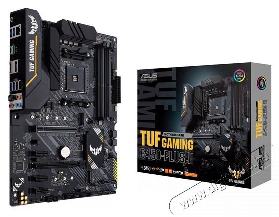 Asus TUF GAMING B450-PLUS II AMD B450 SocketAM4 ATX alaplap Iroda &eacute;s sz&aacute;m&iacute;t&aacute;stechnika - Egy&eacute;b sz&aacute;m&iacute;t&aacute;stechnikai term&eacute;k - 416533