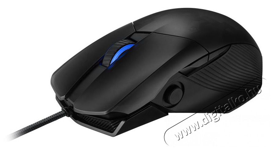 Asus ROG Chakram Core fekete gamer eg&eacute;r Iroda &eacute;s sz&aacute;m&iacute;t&aacute;stechnika - Eg&eacute;r - Vezet&eacute;kes eg&eacute;r - 441380