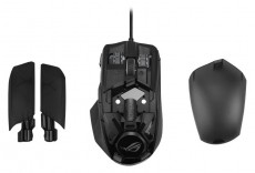 Asus ROG Chakram Core fekete gamer eg&eacute;r Iroda &eacute;s sz&aacute;m&iacute;t&aacute;stechnika - Eg&eacute;r - Vezet&eacute;kes eg&eacute;r - 441380