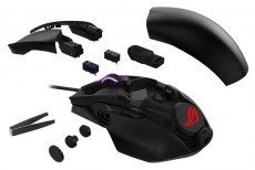 Asus ROG Chakram Core fekete gamer eg&eacute;r Iroda &eacute;s sz&aacute;m&iacute;t&aacute;stechnika - Eg&eacute;r - Vezet&eacute;kes eg&eacute;r - 441380