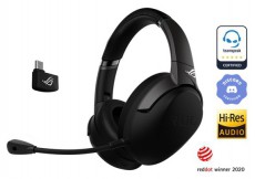 Asus ROG Strix Go 2.4 Wireless gamer headset Audio-Video / Hifi / Multim&eacute;dia - F&uuml;l &eacute;s Fejhallgat&oacute;k - Fejhallgat&oacute; mikrofonnal / headset - 441767