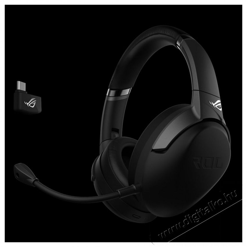 Asus ROG Strix Go 2.4 Wireless gamer headset Audio-Video / Hifi / Multim&eacute;dia - F&uuml;l &eacute;s Fejhallgat&oacute;k - Fejhallgat&oacute; mikrofonnal / headset - 441767