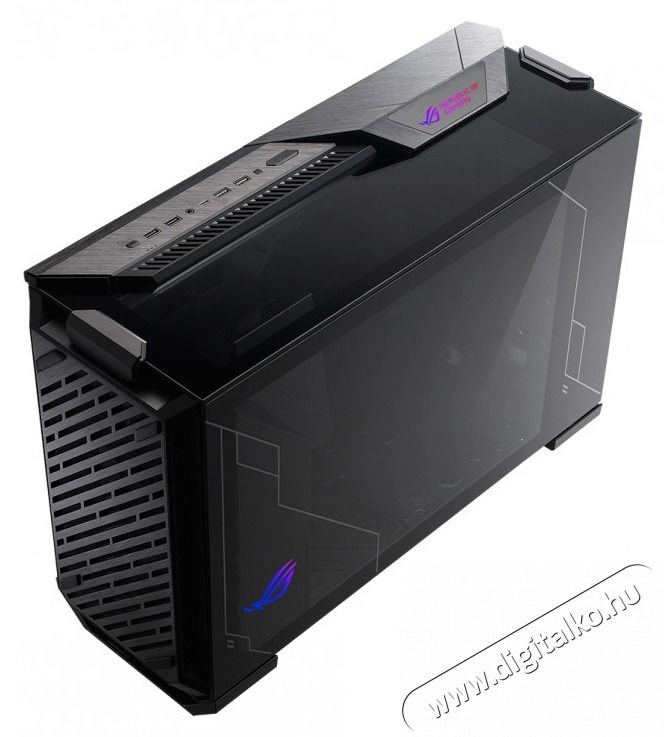 Asus ROG Z11 Fekete ablakos (T&aacute;p n&eacute;lk&uuml;li) mini-ITX h&aacute;z Iroda &eacute;s sz&aacute;m&iacute;t&aacute;stechnika - Egy&eacute;b sz&aacute;m&iacute;t&aacute;stechnikai term&eacute;k - 441390