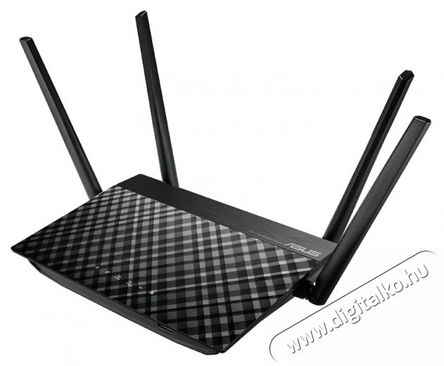 Asus RT-AC58U V3/EU/13/EU/P_EU Vezet&eacute;k n&eacute;lk&uuml;li 600Mbps + 867Mbps Router Iroda &eacute;s sz&aacute;m&iacute;t&aacute;stechnika - H&aacute;l&oacute;zat - Router - 442410